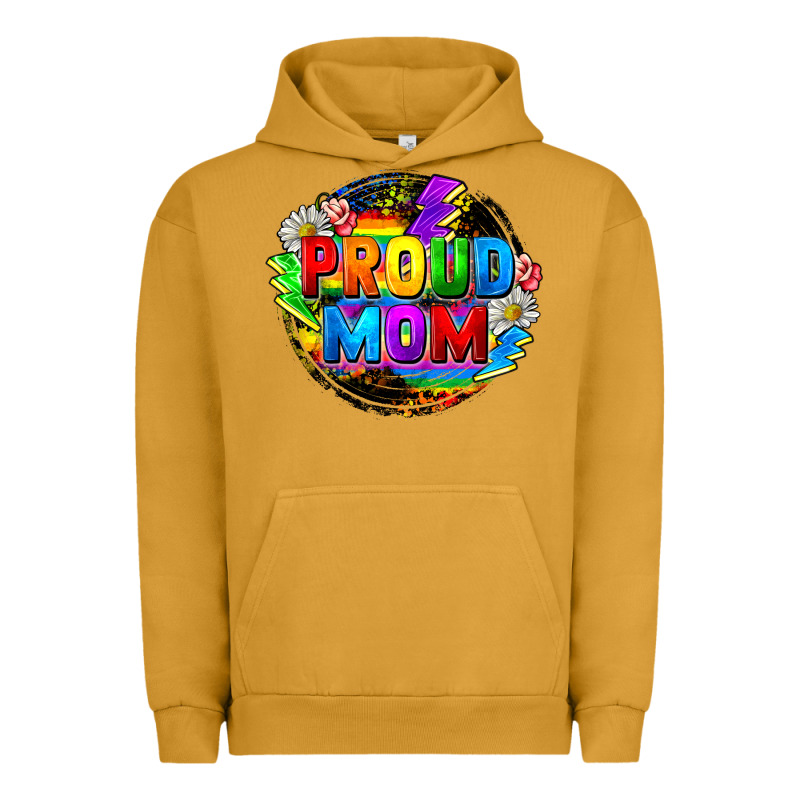 Proud Mom Lgbtq+ Mother's Day Urban Hoodie by FaDigitalArtStudio | Teevron