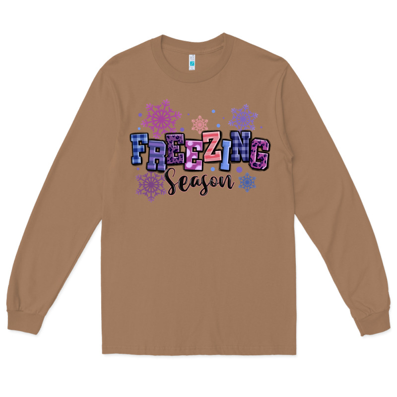 Freezing Season Long Sleeve Tee by MaliasSmallBusiness | Teevron