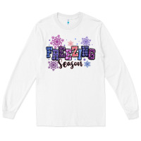 White freezing season Long Sleeve Tee - MaliasSmallBusiness