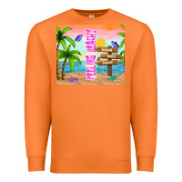 Carrot feeling beachy Premium Sweatshirt - TumblerDesignByShophia