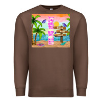 Chestnut feeling beachy Premium Sweatshirt - TumblerDesignByShophia