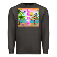 Smoke feeling beachy Premium Sweatshirt - TumblerDesignByShophia