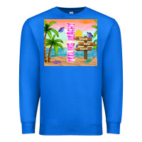 True Royal feeling beachy Premium Sweatshirt - TumblerDesignByShophia