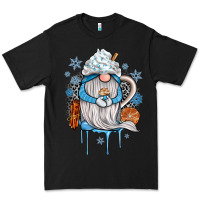 Black winter gnome coffee Premium Tee - JahusDesignShop