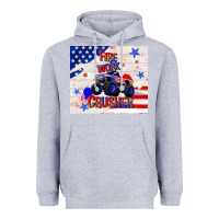 Heather Grey firework crusher 4th of july Heavyweight Hoodie - TumblerDesignByShophia
