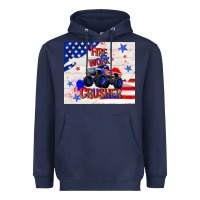 Navy firework crusher 4th of july Heavyweight Hoodie - TumblerDesignByShophia