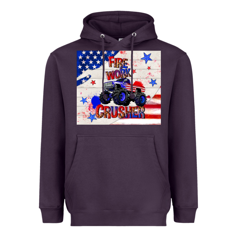 Firework Crusher 4th Of July Heavyweight Hoodie by TumblerDesignByShophia | Teevron