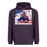 Plum firework crusher 4th of july Heavyweight Hoodie - TumblerDesignByShophia