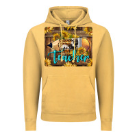 Vintage Mustard Western Teacher Pencil With Sunflowers Vintage Hoodie - LillyAllenDesigns
