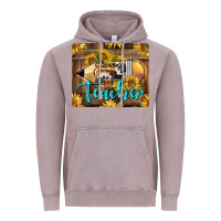 Vintage Zinc Western Teacher Pencil With Sunflowers Vintage Hoodie - LillyAllenDesigns