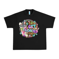 Black get loaded rabbit and easter Urban Heavy Tee - MaliasSmallBusiness