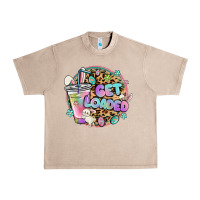 French Oak get loaded rabbit and easter Urban Heavy Tee - MaliasSmallBusiness