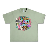 Oil Green get loaded rabbit and easter Urban Heavy Tee - MaliasSmallBusiness