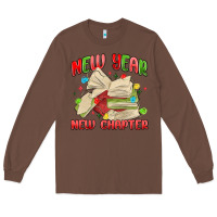 Chestnut new year new chapter Long Sleeve Tee - MaliasSmallBusiness