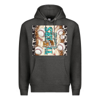 Charcoal Heather tigers baseball with tiger Premium Hoodie - TumblerDesignByShophia