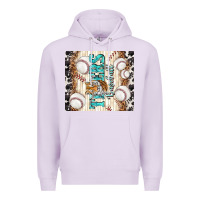 Lilac tigers baseball with tiger Premium Hoodie - TumblerDesignByShophia