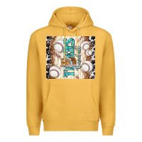 Mustard tigers baseball with tiger Premium Hoodie - TumblerDesignByShophia
