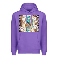 Purple tigers baseball with tiger Premium Hoodie - TumblerDesignByShophia