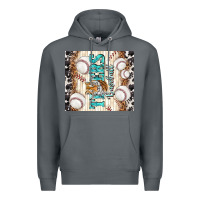 Rock tigers baseball with tiger Premium Hoodie - TumblerDesignByShophia