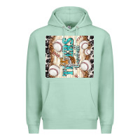 Seafoam tigers baseball with tiger Premium Hoodie - TumblerDesignByShophia