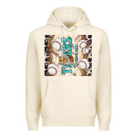 Tofu tigers baseball with tiger Premium Hoodie - TumblerDesignByShophia
