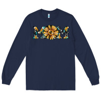 Navy mom Long Sleeve Tee - JahusDesignShop