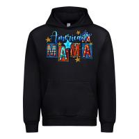 Black American mama 4th of july Urban Hoodie - FaDigitalArtStudio