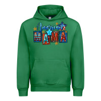 Emerald American mama 4th of july Urban Hoodie - FaDigitalArtStudio
