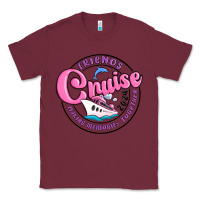Burgundy friends 2024 cruise Classic Tee - MaliasSmallBusiness