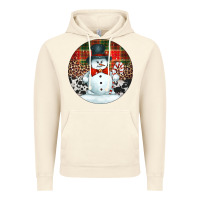 Vintage Artic western snowman christmas ornament Vintage Hoodie - Jasminsmagicworld