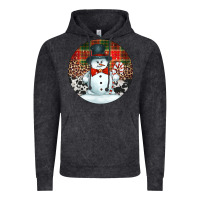 Vintage Black western snowman christmas ornament Vintage Hoodie - Jasminsmagicworld