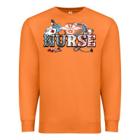 Carrot American Nurse 4th of july Premium Sweatshirt - HowdyJamesFarm
