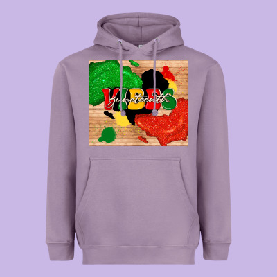 Juneteenth Vibes Heavyweight Hoodie Designed By Tumblerdesignbyshophia