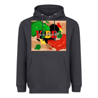 Smoke juneteenth vibes Heavyweight Hoodie - TumblerDesignByShophia