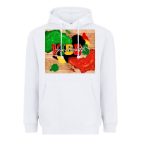 White juneteenth vibes Heavyweight Hoodie - TumblerDesignByShophia