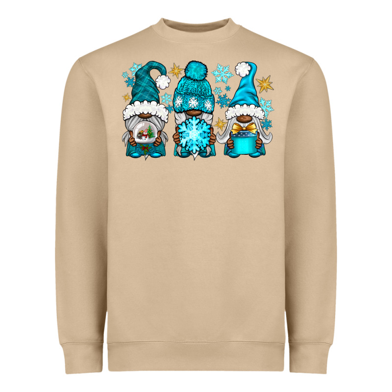 Winter Afro Gnomies Heavyweight Sweatshirt by NancyCooperArtShop | Teevron