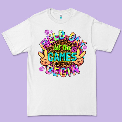 Field Day Let The Games Begin Premium Tee Designed By Adodesignshop