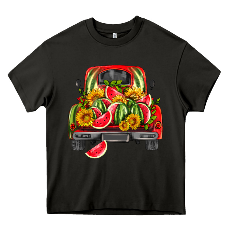 Watermelon And Truck Heavy Core Tee by HRA Design Shop | Teevron