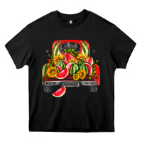 Black watermelon and truck Heavy Core Tee - HRA Design Shop
