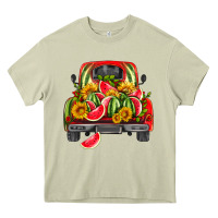 Mossy watermelon and truck Heavy Core Tee - HRA Design Shop