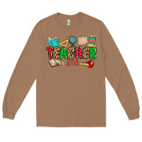 Toasted Coconut teacher life Long Sleeve Tee - MaliasSmallBusiness