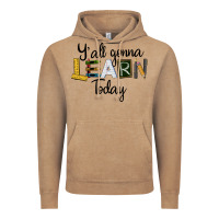 Vintage Coffee Y'all Gonna Learn Today Vintage Hoodie - LillyAllenDesigns