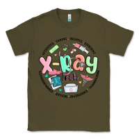 Army Green x ray tech Classic Tee - MaliasSmallBusiness