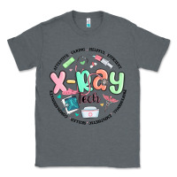 Charcoal Heather x ray tech Classic Tee - MaliasSmallBusiness