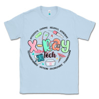 Dusty Blue x ray tech Classic Tee - MaliasSmallBusiness