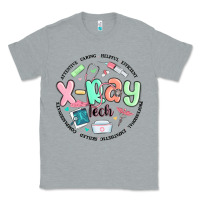 Heather Grey x ray tech Classic Tee - MaliasSmallBusiness