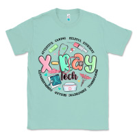 Seafoam x ray tech Classic Tee - MaliasSmallBusiness