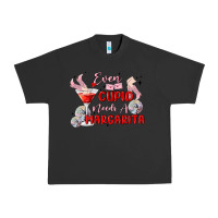 Pigment Black even cupid need a margarita Urban Heavy Tee - MaliasSmallBusiness