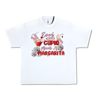 White even cupid need a margarita Urban Heavy Tee - MaliasSmallBusiness