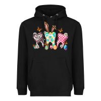 Black Happy Easter Day teeth Heavyweight Hoodie - HowdyJamesFarm